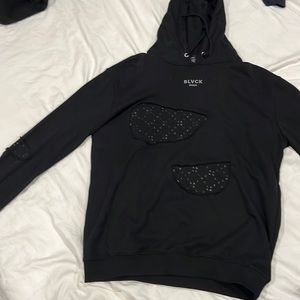 BLVCK Paris Ripped Hoodie